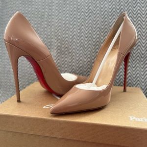 Christian Louboutin So Kate leather pumps